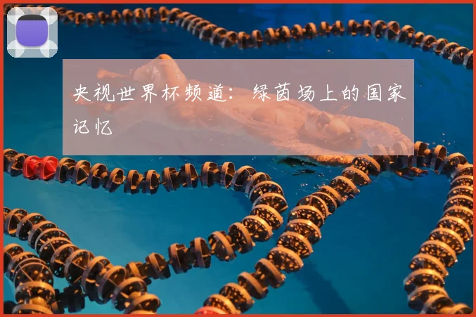 央视世界杯频道:绿茵场上的国家记忆